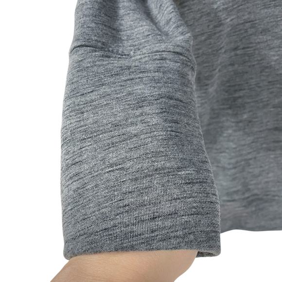 LULULEMON To You Tunic Sweatshirt in Heathered Core Dark Gray Size 12 W3BAPS - Picture 6 of 10